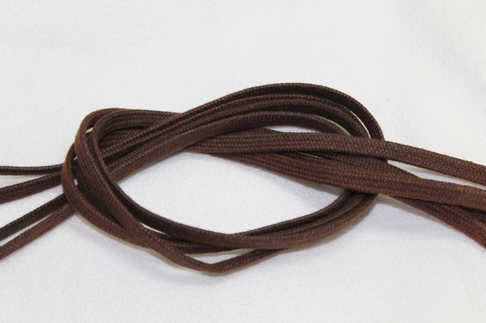 WWII US brown waxed shoelaces boot laces shoe strings 38 inches 96.5cm pair E923 Без бренда