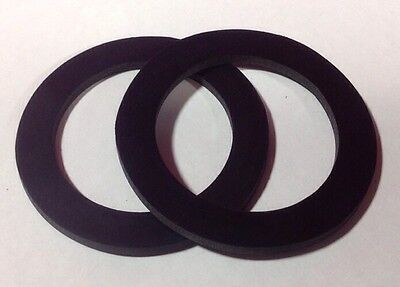 1 PAIR, 2" ROUND EPDM Rubber Water Meter Coupling Gaskets, 1/8 thick washers Generic Does Not Apply - фотография #5
