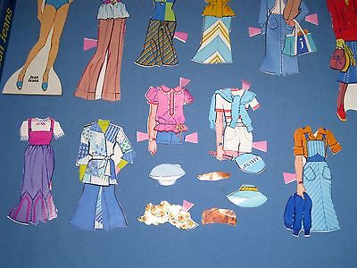 VTG Lot Paper Dolls/Clothes & Accessories Jean Jeans/Happy Bridal/1 Set 50's! Unbranded - фотография #7