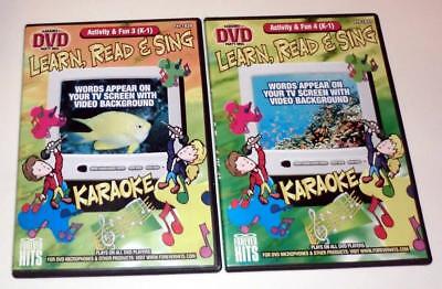 Lot of (15) Kid's Children's 'Listen Read & Sing Karaoke DVDs' From Forever Hits Forever Hits - фотография #6