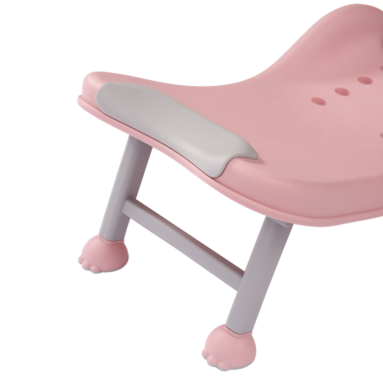 Foldable Bath Seat Adjustable Children's Shampoo Chair for 0-5 Years Old Kids Unbranded - фотография #9