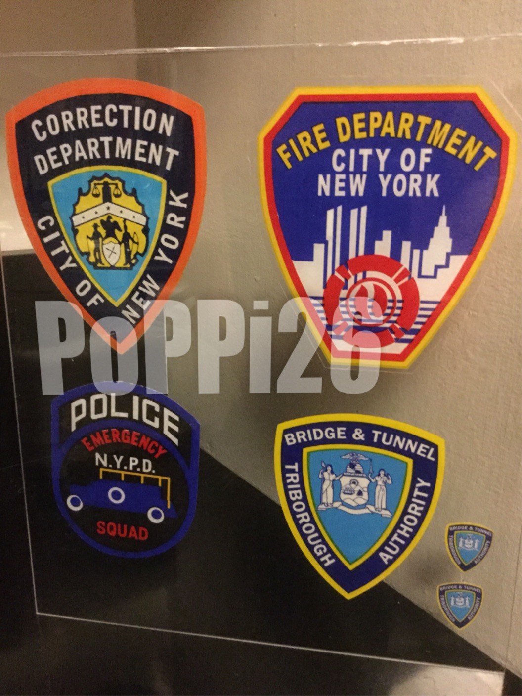 NY NYS  (4) New York State Police INSIDE/Window FACES/OUT OFFICIAL Decal Sticker Без бренда - фотография #4