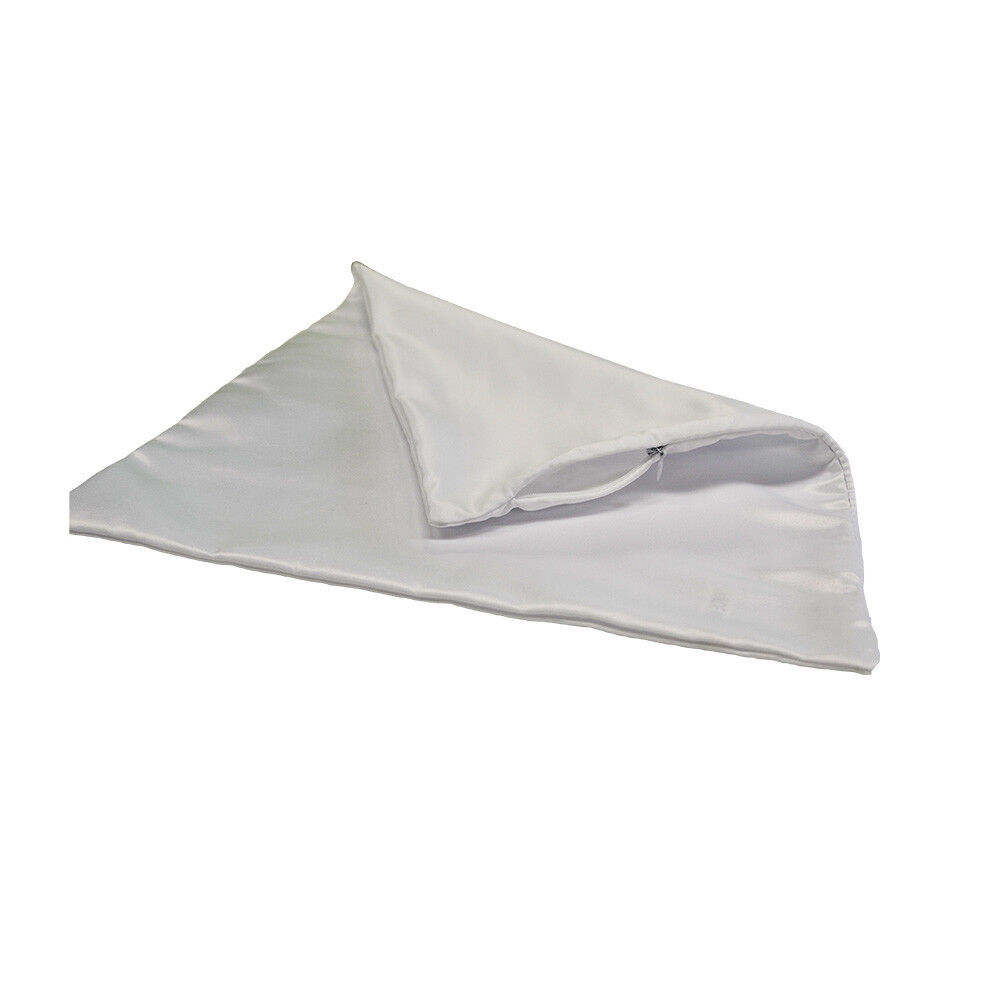 USA 10pcs Plain White Sublimation Blank Pillow Case Fashion for Heat Press Print QOMOLANGMA DB016 - фотография #3