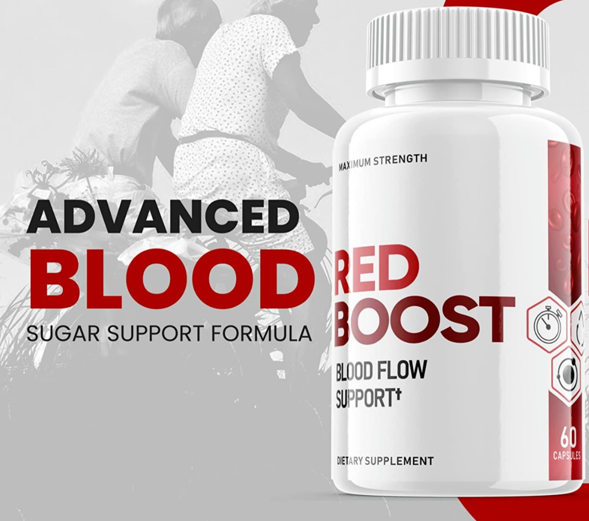 Red Boost Blood Sugar Supports, Glucose, Metabolism - 60 Capsules Exp 3/25 BOOST