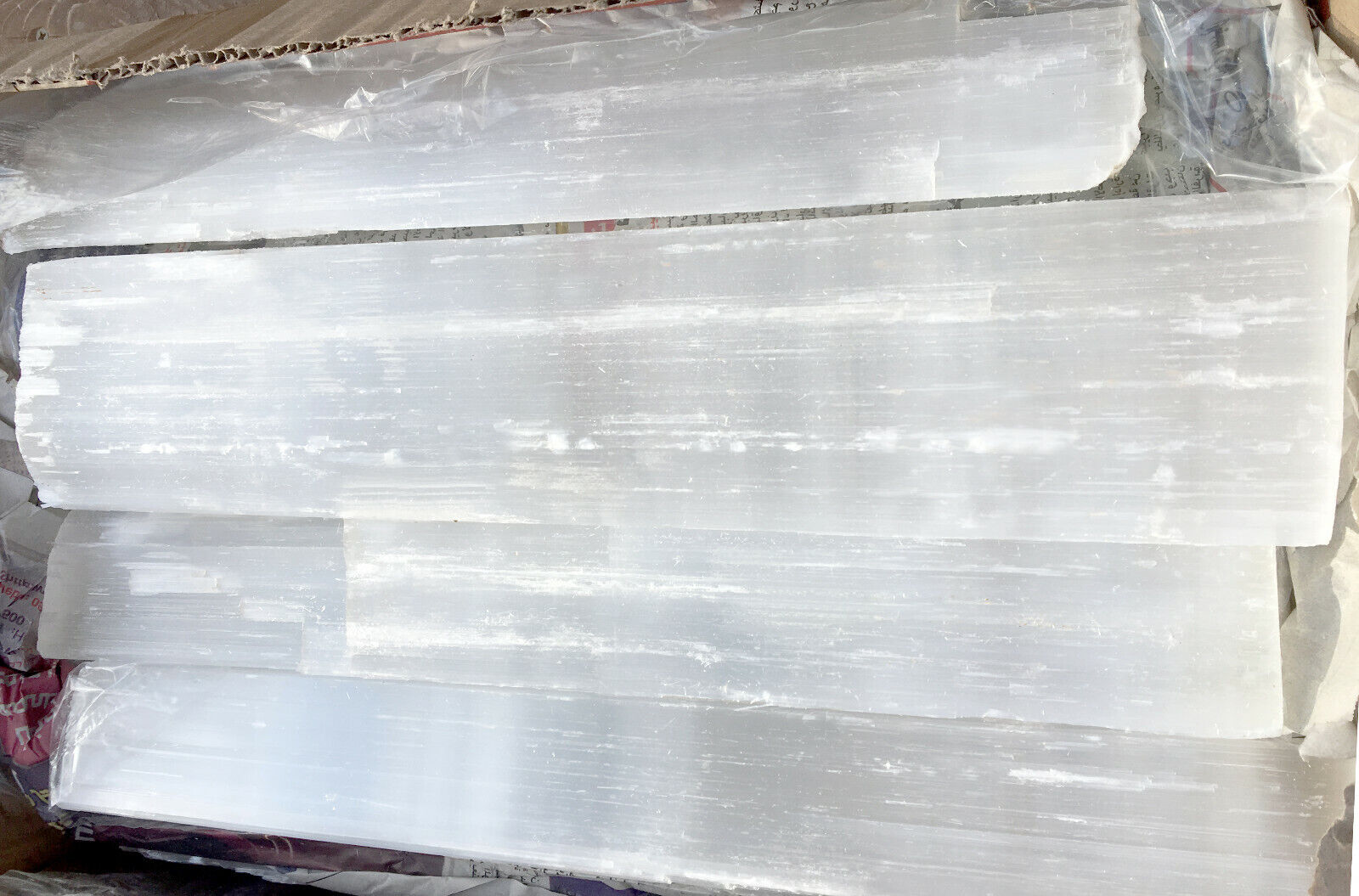 10 " Selenite Logs XL Natural Crystal Sticks Rough Wands BULK 5 lb LOT Wholesale Handmade by mmCrystals - фотография #9