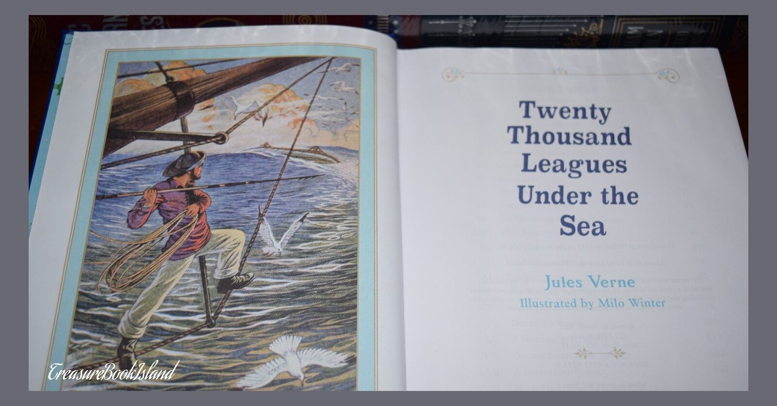 Twenty Thousand Leagues Under the Sea by Jules Verne New Sealed Leather Bound Ed Без бренда - фотография #6