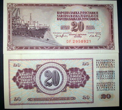 Yugoslavia 1968 - 1986 UNC Paper Money Banknote 7 Pieces Set New Без бренда - фотография #3