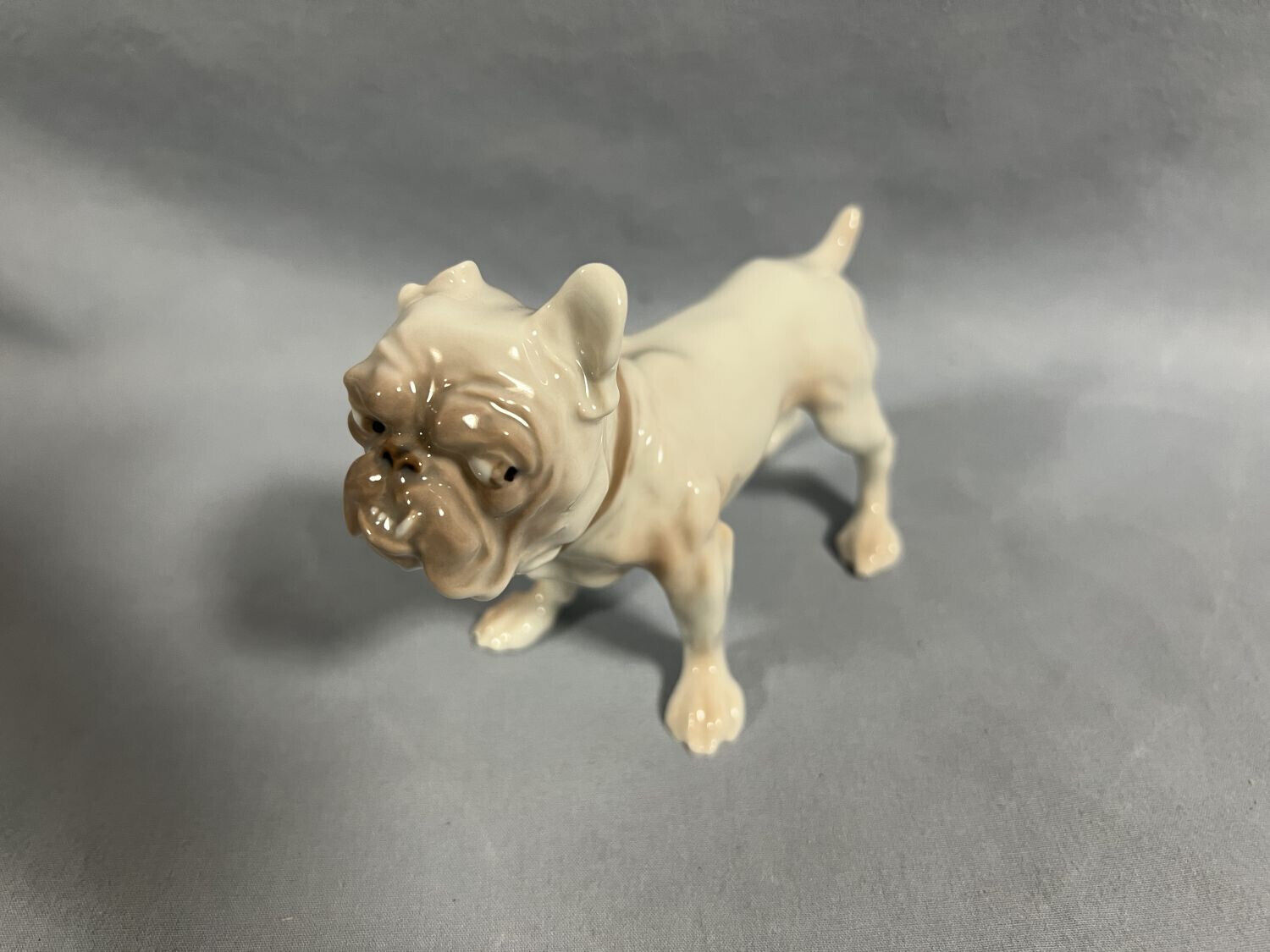 Bing & Grondahl Denmark B&G 2172 Bulldog Porcelain Dog Figurine 3.5" H x4.5" L Bing Grondahl - фотография #6