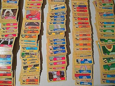 COLLECTION OF 698 TOPPS 1987 BASEBALL TRADING CARDS UN-SEARCHED. Без бренда - фотография #7