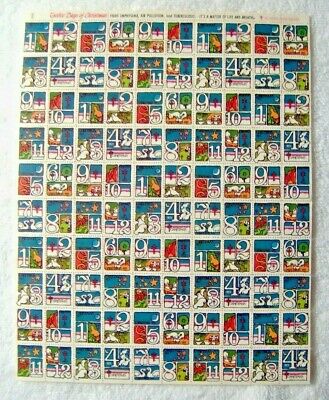 1970's Christmas Seal Stamps ~ 15 Sheet Collection Без бренда - фотография #5
