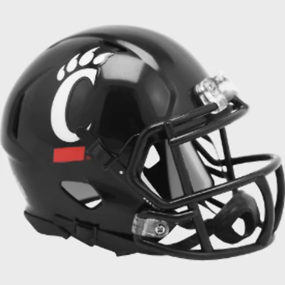 Cincinnati Bearcats NCAA Mini Speed Football Helmet- NCAA. Break4Sports & Collectibles, LLC