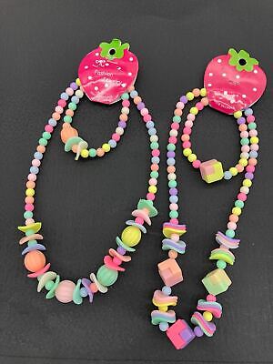 Wholesale 24pcs Children Kid Fun Bead Necklace Bracelet Jewelry 12Set party gift Unbranded - фотография #2