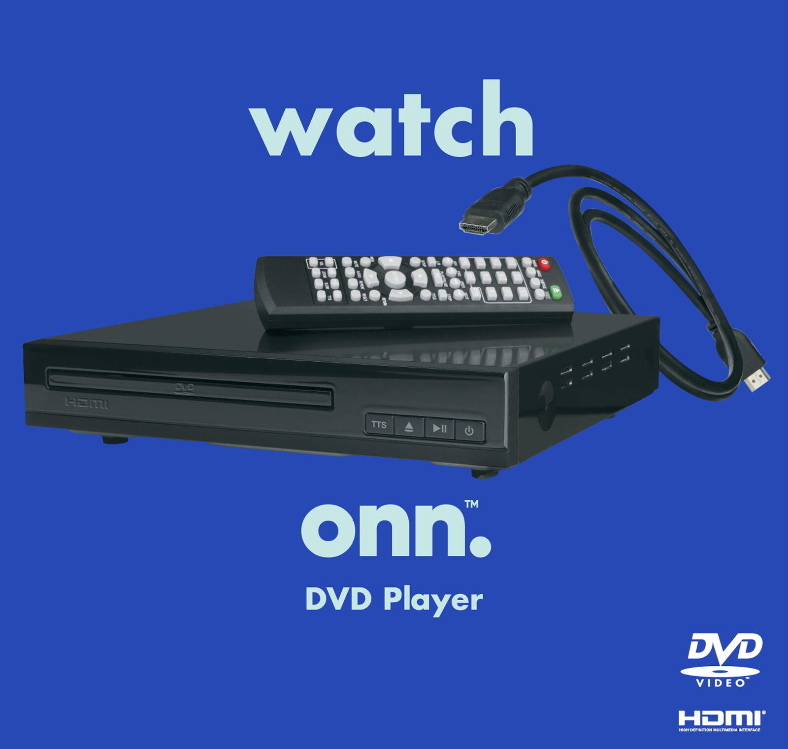 onn. HDMI DVD Player, Text-to-speech ONN 93892 - фотография #6