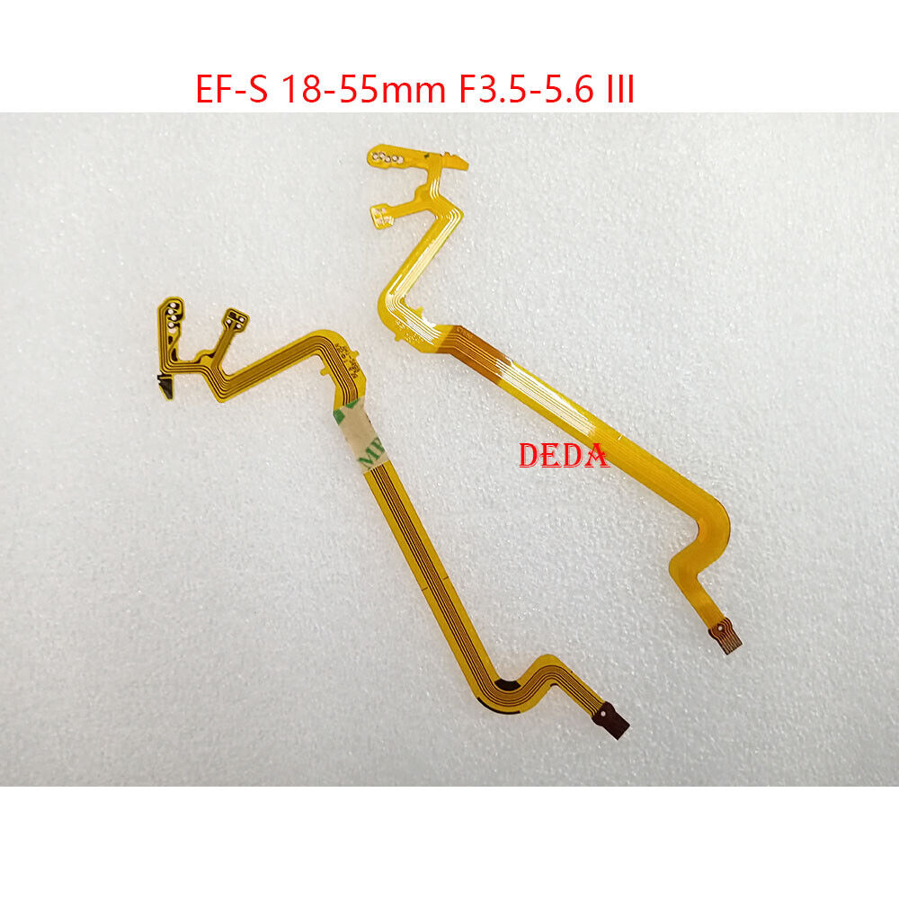 New Aperture Flex Cable For Canon EF-S 18-55 mm F3.5-5.6 III Lens Repair Parts Canon