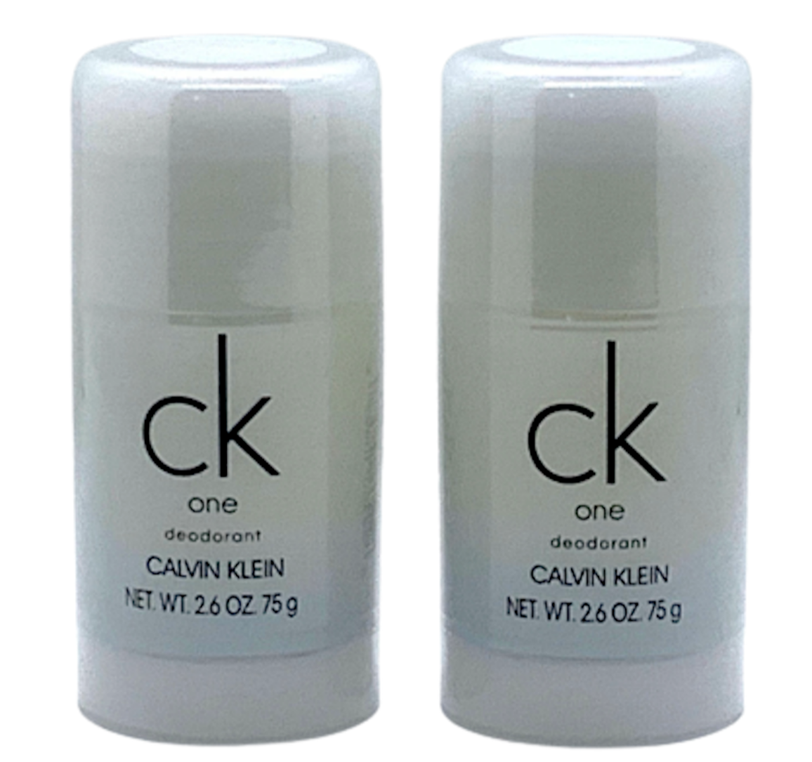 Lot of 2 Pc - CK One by CK Calvin Klein 2.6 oz Deodorant Stick For Men NEW Calvin Klein CK1 - фотография #3