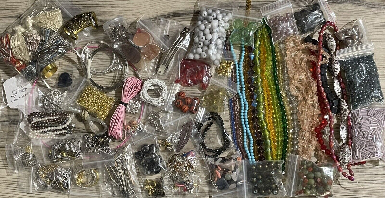 60 bags HUGE MIX Jewelry DIY LOT 👑🐝 Great Stater Kit 👑🐝 Beads & Findings MrsQueenBeead 60 Bag - фотография #2