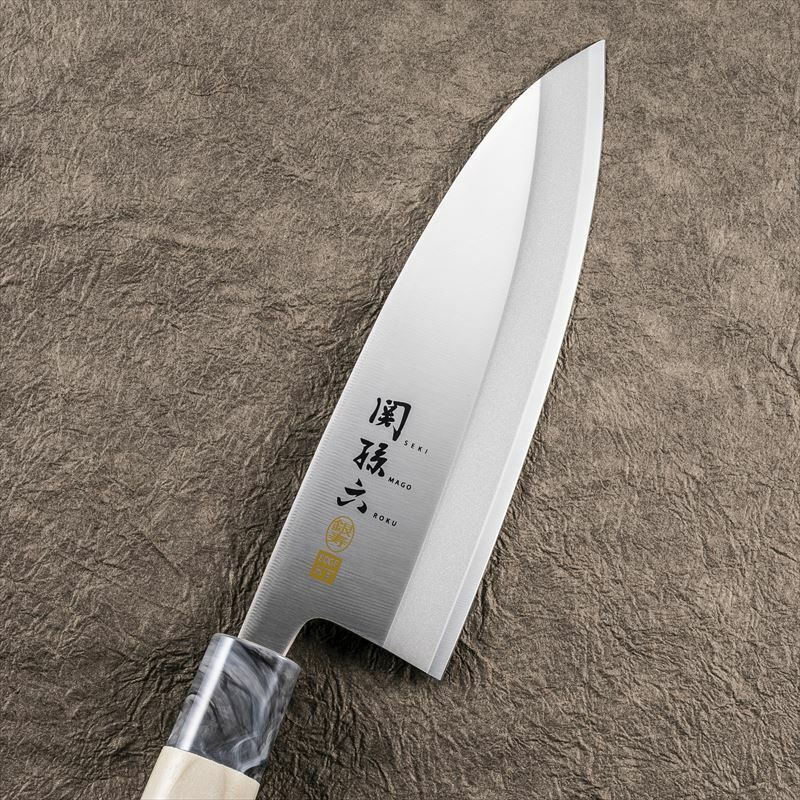 KAI Japan Seki Deba Fish Chef knife 6.5in 165mm High carbon stainless AK5063 Seki Magoroku AK5063 - фотография #2