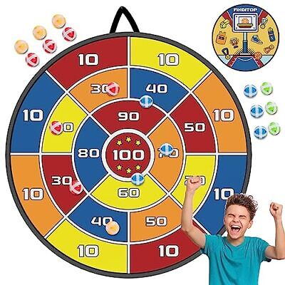  Outdoor Games, Large 29in Dart Board and Basketball Kids Games, Double-Sided  Does not apply Does Not Apply - фотография #3