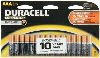 Duracell CopperTop AAA Alkaline Batteries 16 ea (Pack of 2) Duracell Does not apply