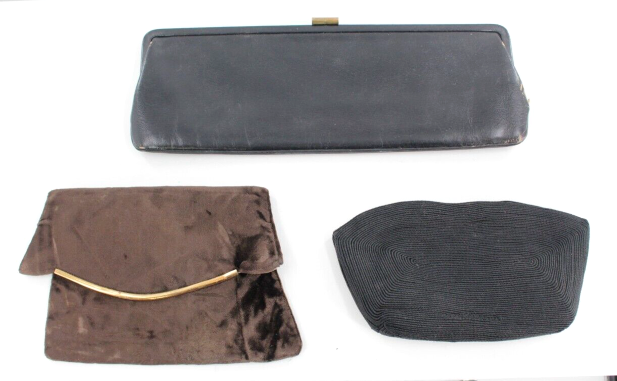 Vtg Women's Purse Lot Of 18 Hand Bags 30s To 50s Era 1930s 1950s Purses Unbranded - фотография #4