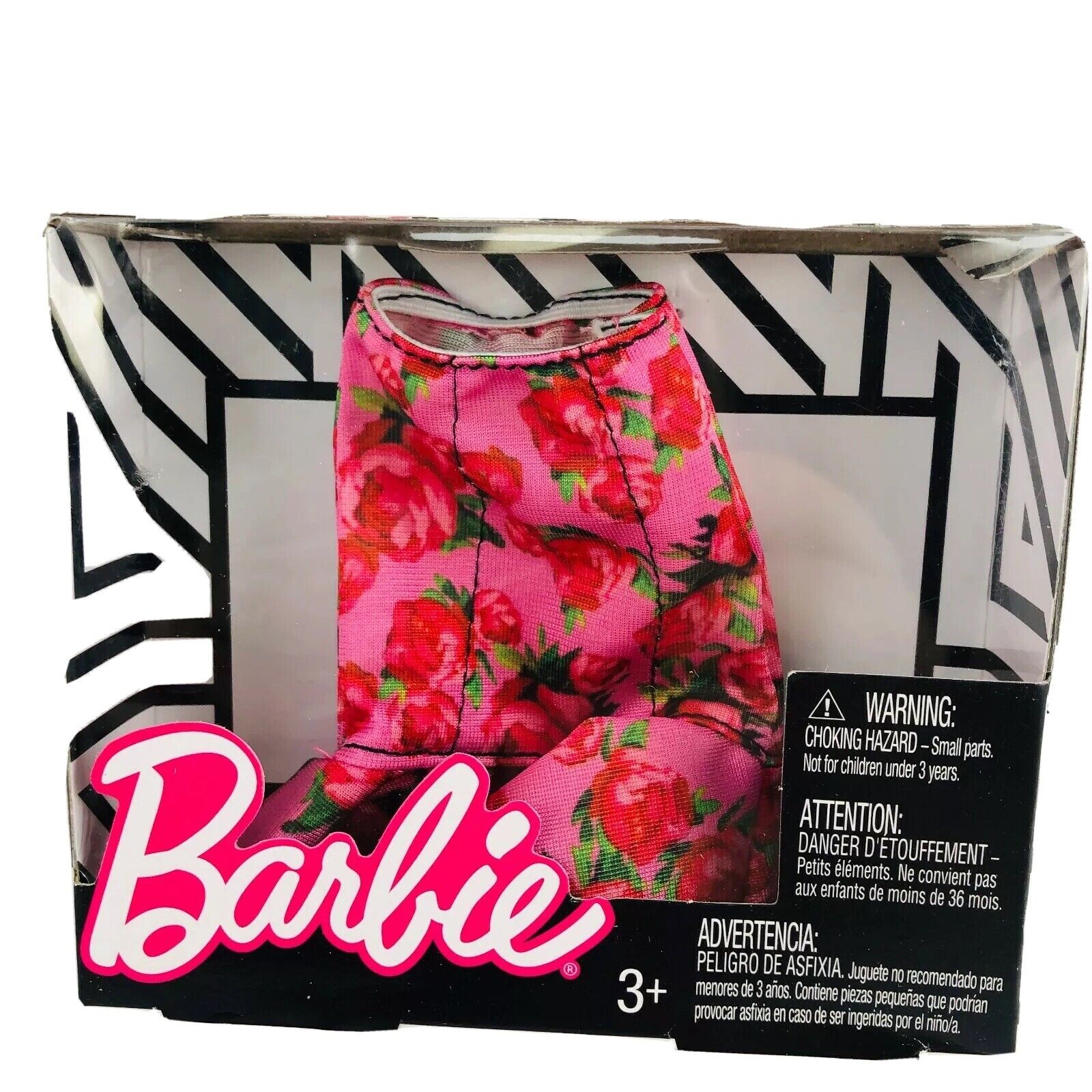 Barbie Fashion Separates Skirts Lot Cheetah Leopard Print Floral Orange Stripes Barbie - фотография #3