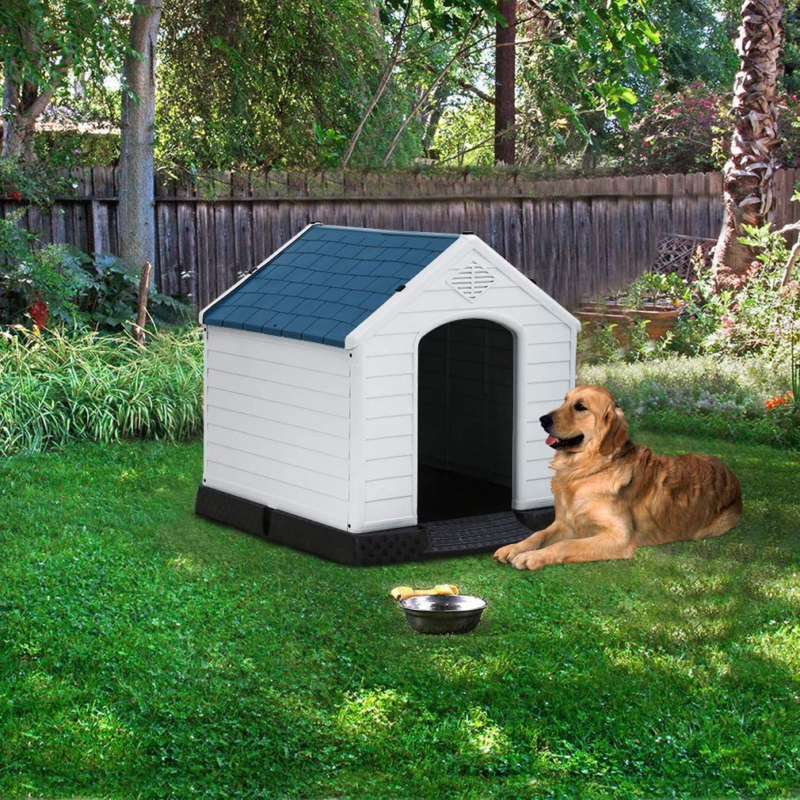 Dog House, Dog House for Small Medium Large Dogs, Waterproof Ventilate Plastic D Does not apply - фотография #7