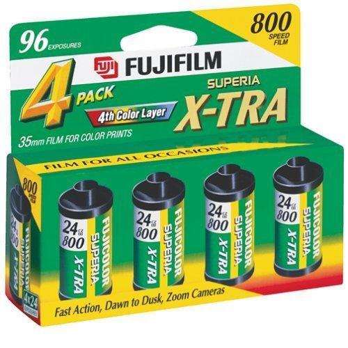 Fuji Film Superia X-tra  800 Speed 35mm (1 Box 96 exposures) Fresh 2017 Fujifilm 15717696 - фотография #2