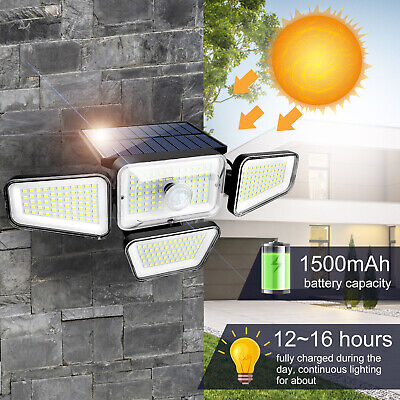 270 LED PIR Motion Sensor Wall Light Solar Power Waterproof Outdoor Garden Lamp EEEKit Does Not Apply - фотография #4