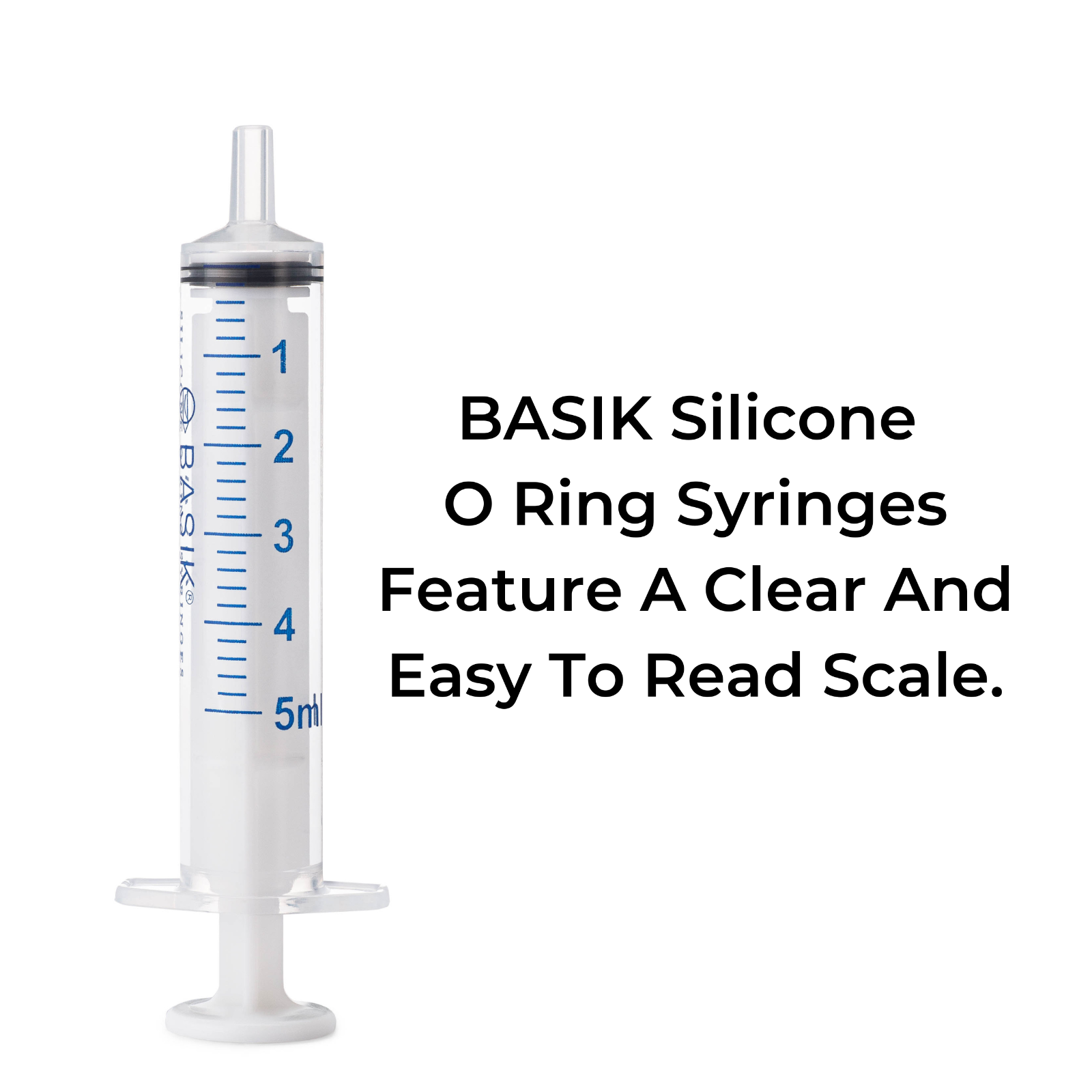 5cc | 5ml Silicone O-ring Slip Tip Feeding  Craft Syringe With Caps  10/pack Medcare Products 5cc Slip Tip - фотография #3