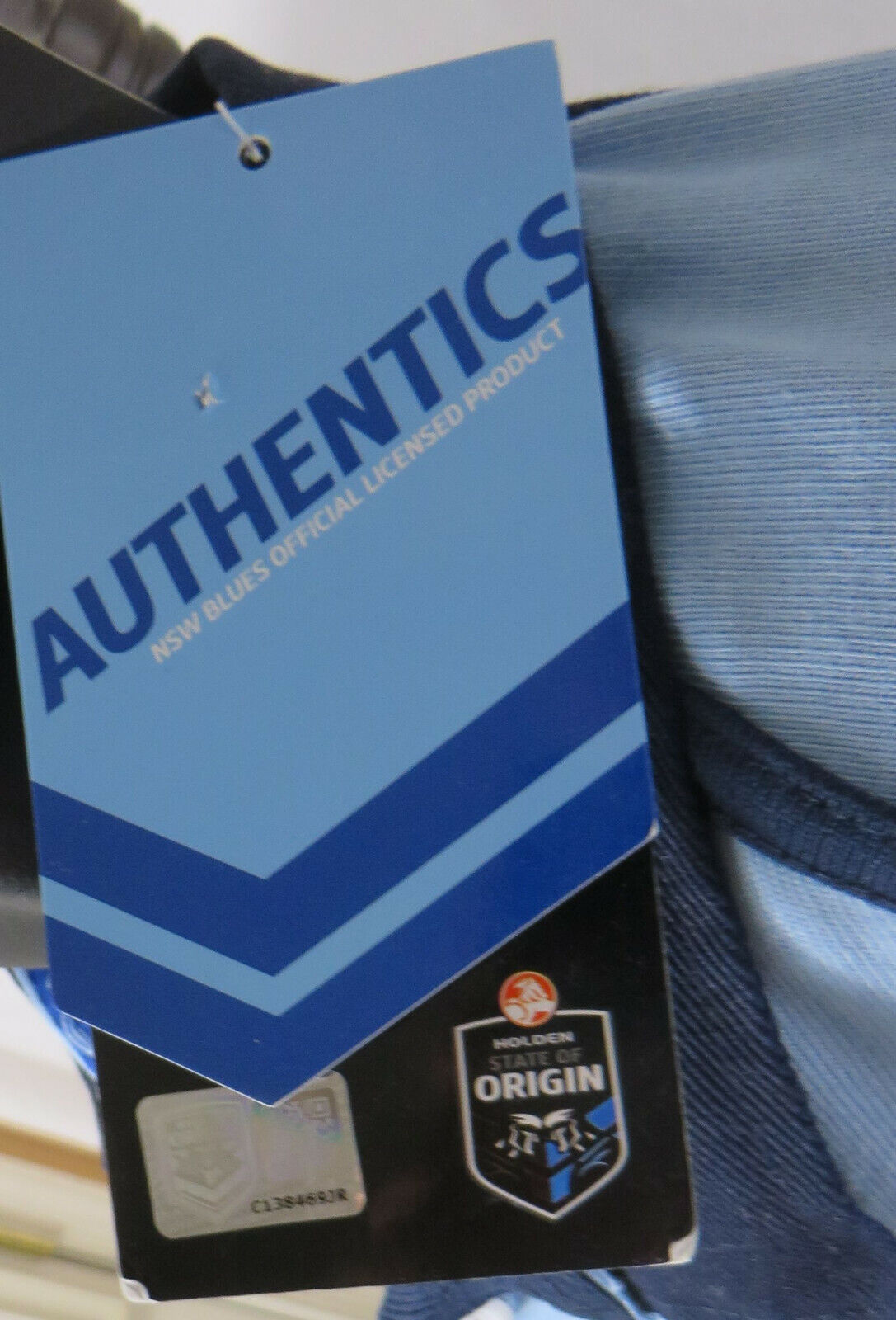 Mens NOS 2009 Authentics NSW Blues Holden Jersey w/ tags Vic Bitter Size Large  NSW Does Not Apply - фотография #4