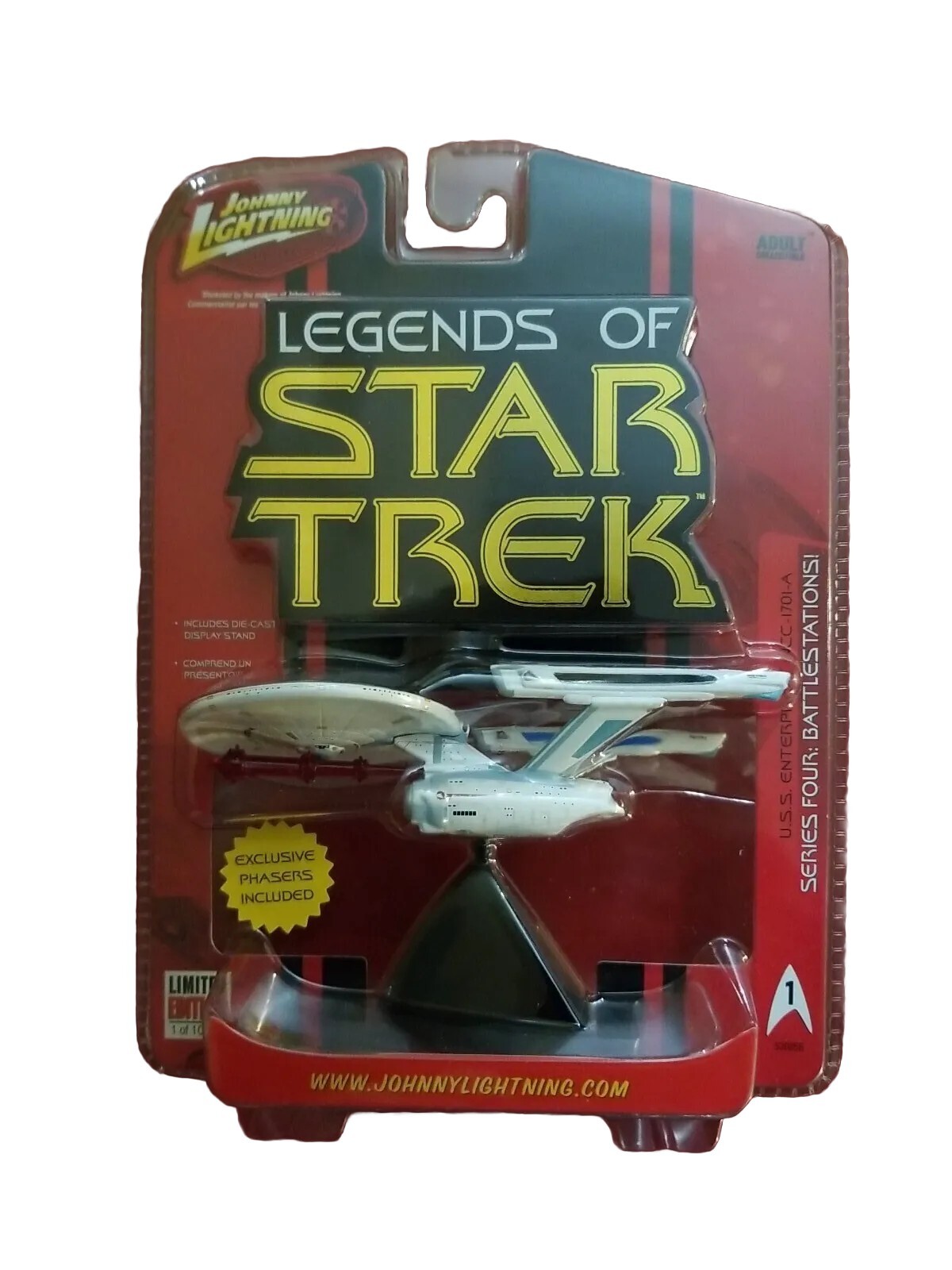 Johnny Lightning Legends of Star Trek Series 4: BattleStations! - Set of 6 Johnny Lightning - фотография #3