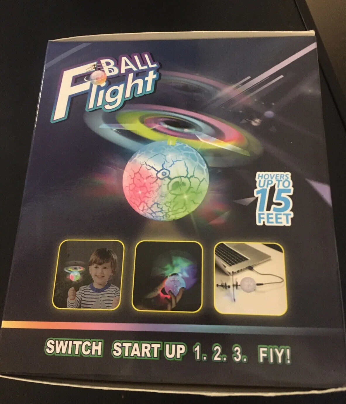 Yezia Ball Flight Control w/ Palm Or Foot  Bright LED’s USB Rechargeable New Yezia Does not apply - фотография #8