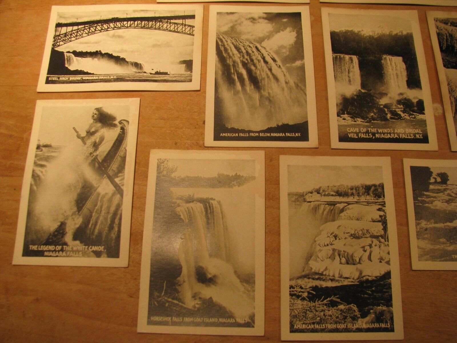 VTG Bardell Fototone Miniature Niagara Falls-17 pictures in Pack 1923 Без бренда - фотография #4