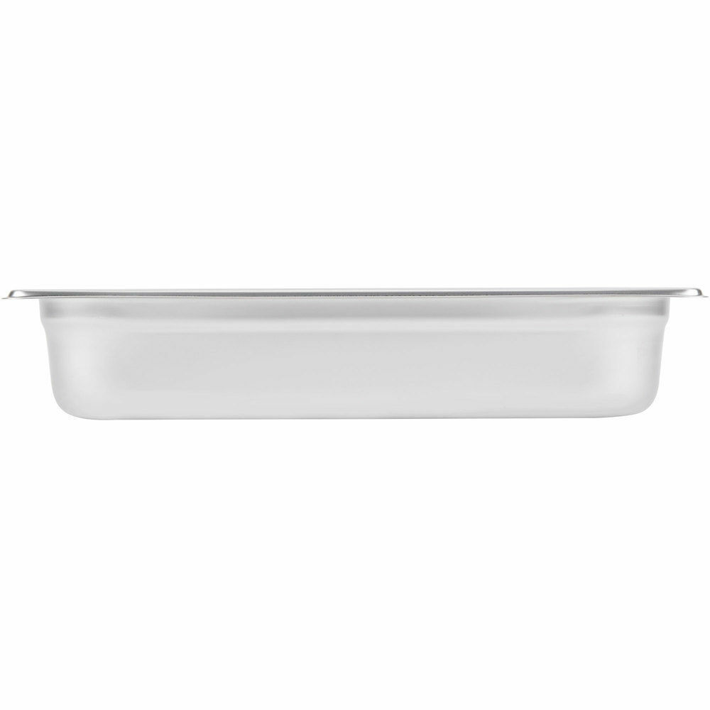 HALF INSERTS ONLY 4 PACK 2 1/2" Deep Stainless Steel Chafing Dish Chafer Pan Choice 4070229 - фотография #6