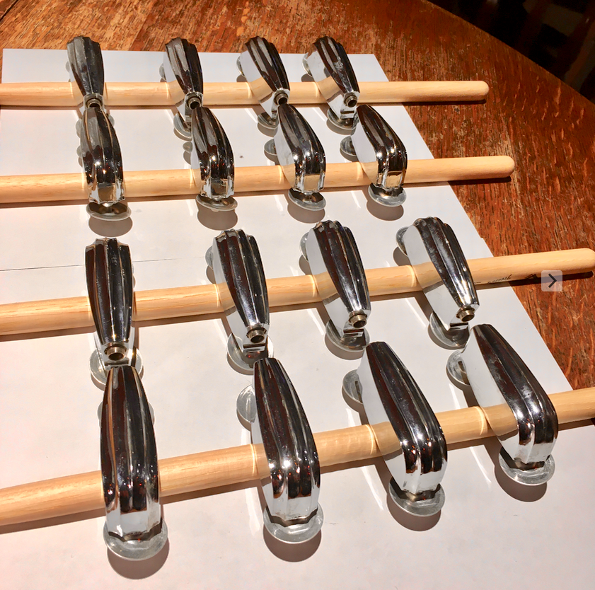 Slingerland Radio King Beavertail Lugs • Complete set of (16) for Bass Drum Slingerland Radio King - фотография #2