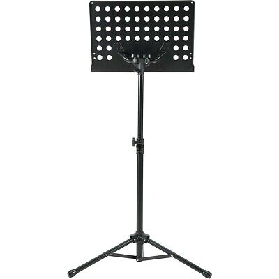 Musician's Gear Perforated Tripod Orchestral Music Stand, Black - 6 Pack Musician's Gear MST40-6PACK - фотография #4
