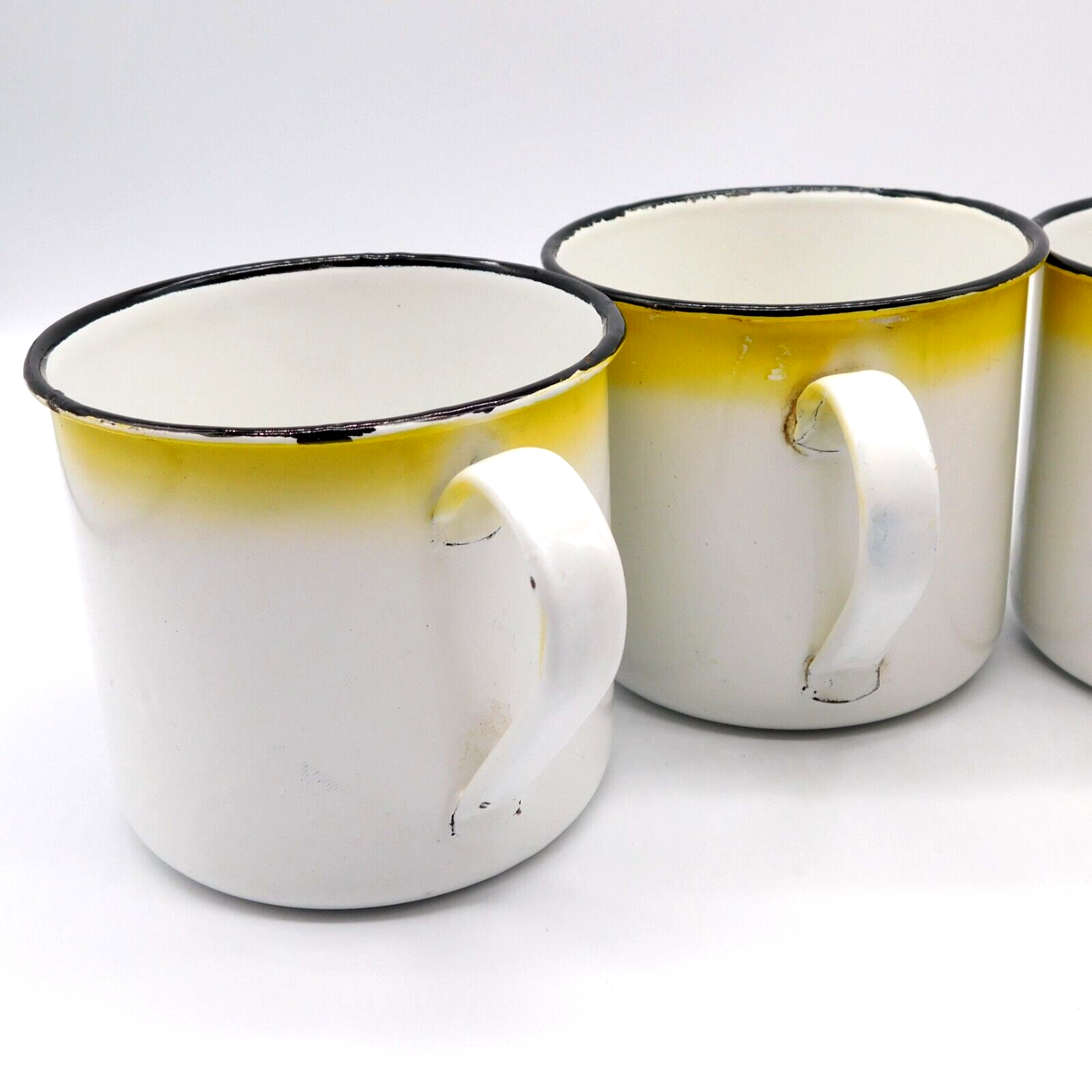 VTG 14 pc Metal Rossini Enamel Ware Floral Set 2 plates 8 bowls 4 cups Hong Kong Rossini - фотография #14