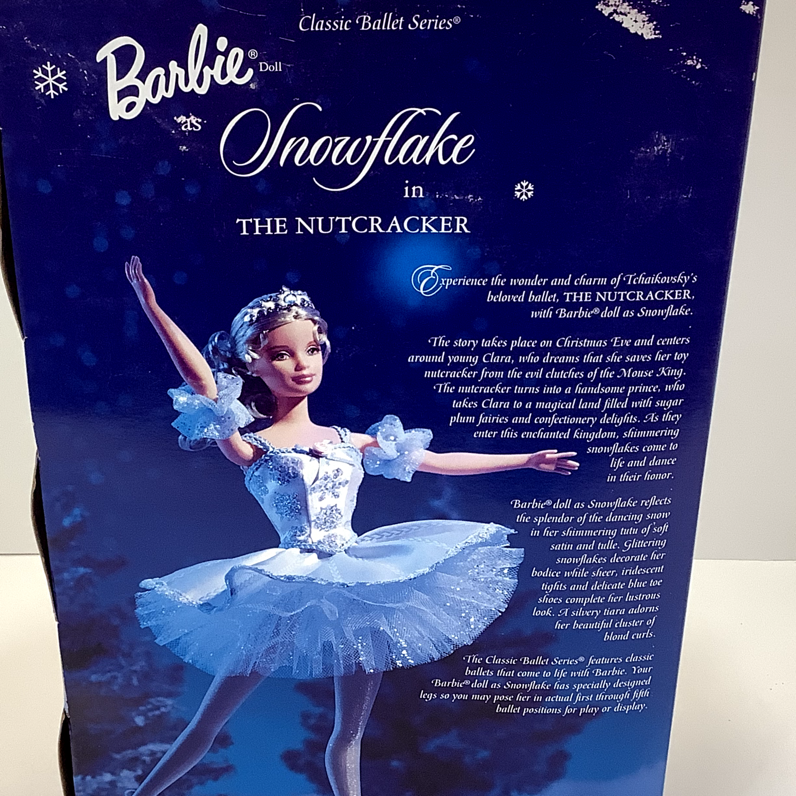 Barbie Snowflake in The Nutcracker Collector Ed Classic Ballet Ser. NIB w/ COA Mattel 25642 - фотография #5