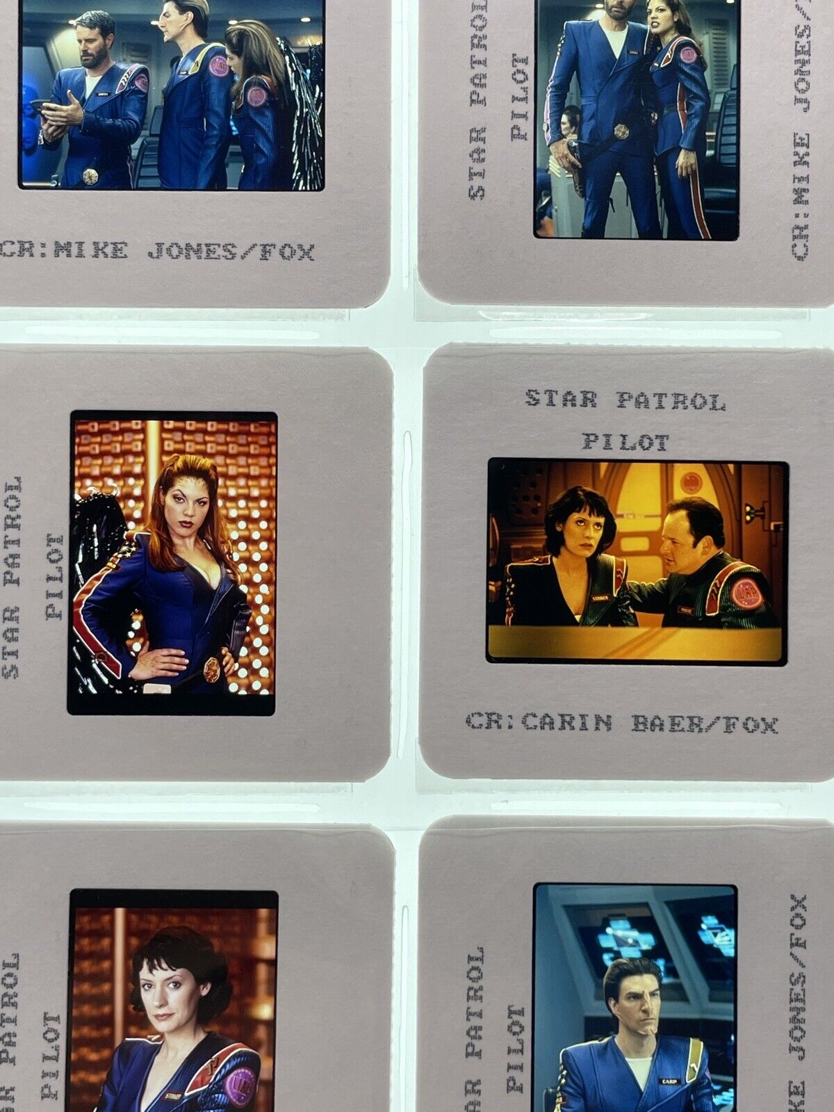 Star Patrol TV Movie 35mm Slides Sci-Fi Press Kit Publicity Promo Vtg Lot of 12 Без бренда - фотография #3