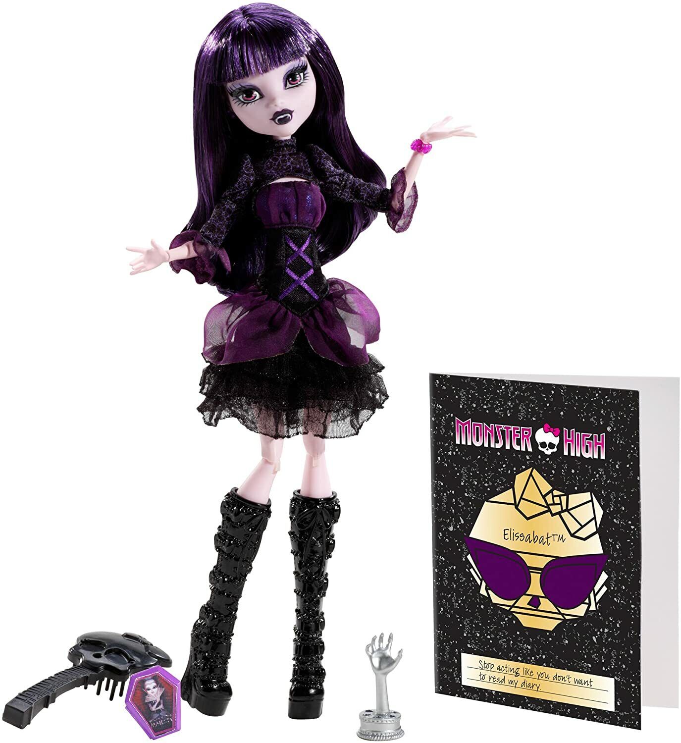 Monster High Frights Camera Action! ELISSABAT Hauntlywood Doll Mattel Does not apply - фотография #7