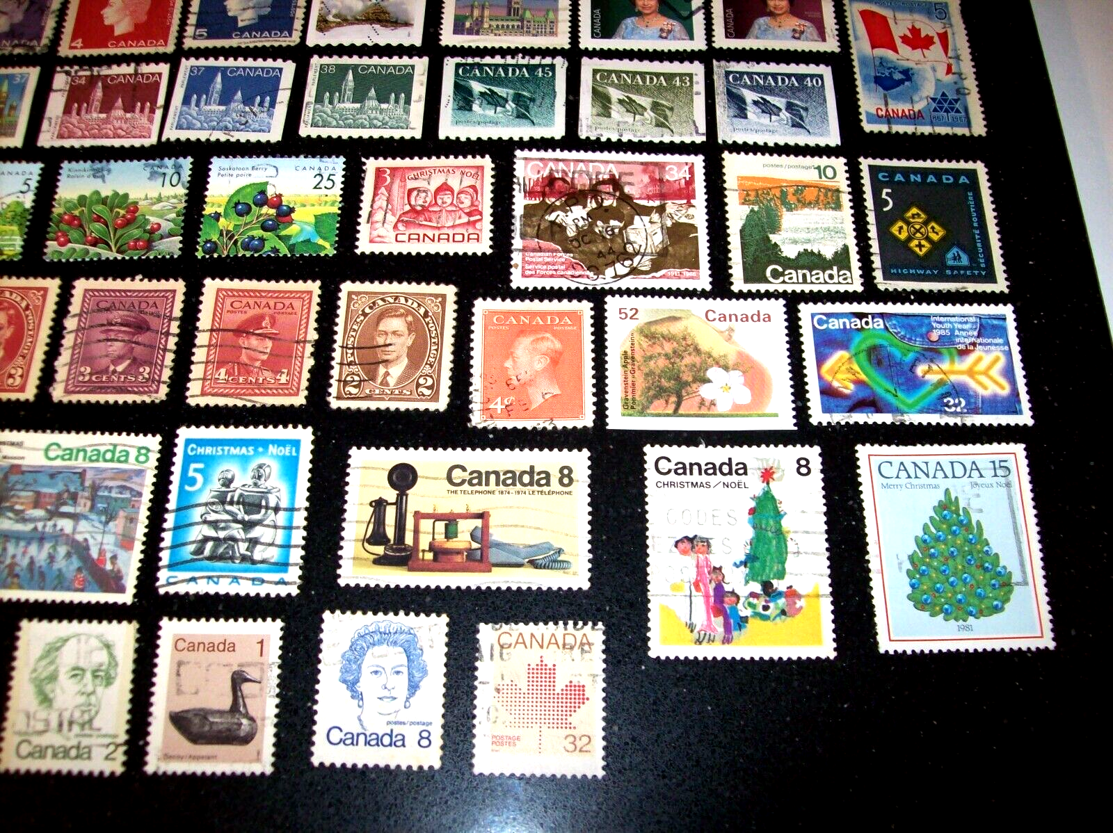 CANADA Stamps Mixed Lot of 91 All Different Never Hinged O P (Free Shipping) Без бренда - фотография #8