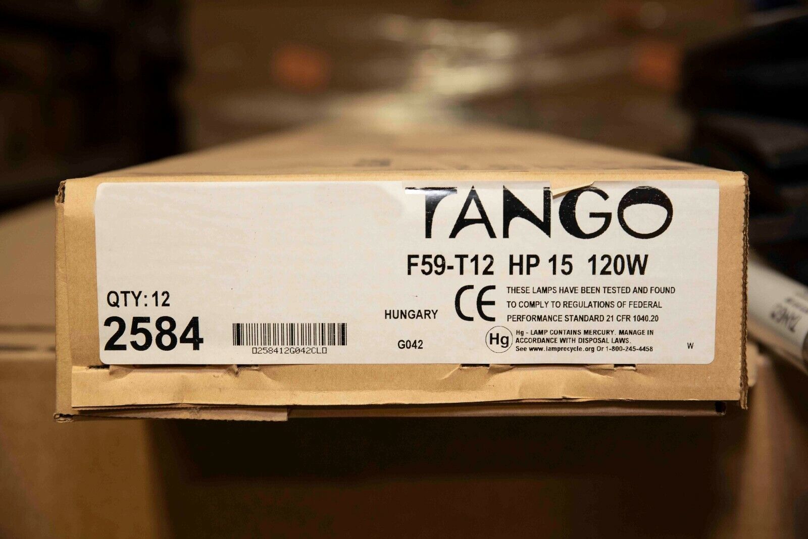 Tango F59 HP15 120W Tanning Bed Lamp 5FT Lamp FITS SELECT BEDS - 12 Pack ETS Tan 2584 - фотография #2