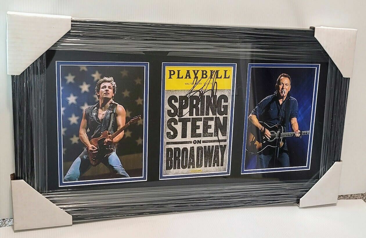 Bruce Springsteen Broadway Playbill Signed Autograph JSA Letter of Authenticity Без бренда
