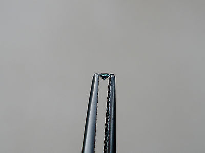 Blue natural diamond loose faceted round 1.5mm pinnaclediamonds - фотография #2