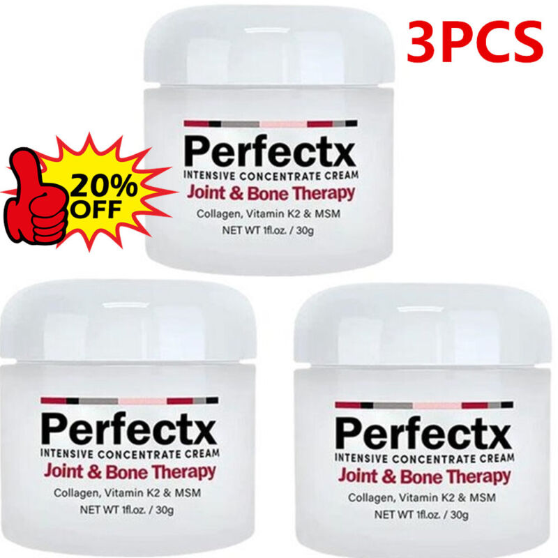 3PCS Perfectx Joint & Bone Therapy Cream Unbranded Does Not Apply