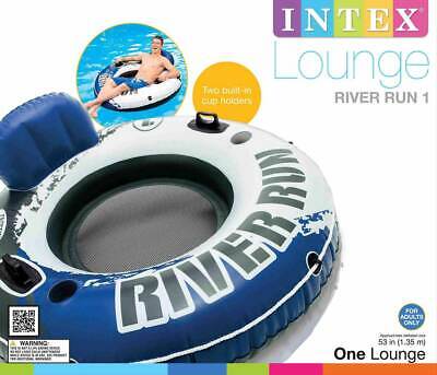 Intex River Run 1 Inflatable Floating Tube Raft for Lake, River, & Pool (3 Pack) Intex 3 x 58825EP