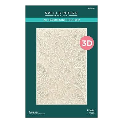  Evergreen Embossing Folder, Clear  Does not apply Does Not Apply - фотография #3
