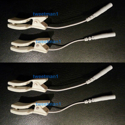 4 Ear Clip Electrodes for TENS 3000 and 7000 Massagers Unbranded does not apply