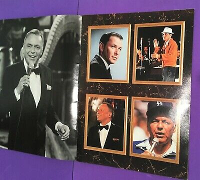 Frank Sinatra Program Books -1983- 1990 -1986 Chicago Theater *Rare* - Lot of 3 Без бренда - фотография #3
