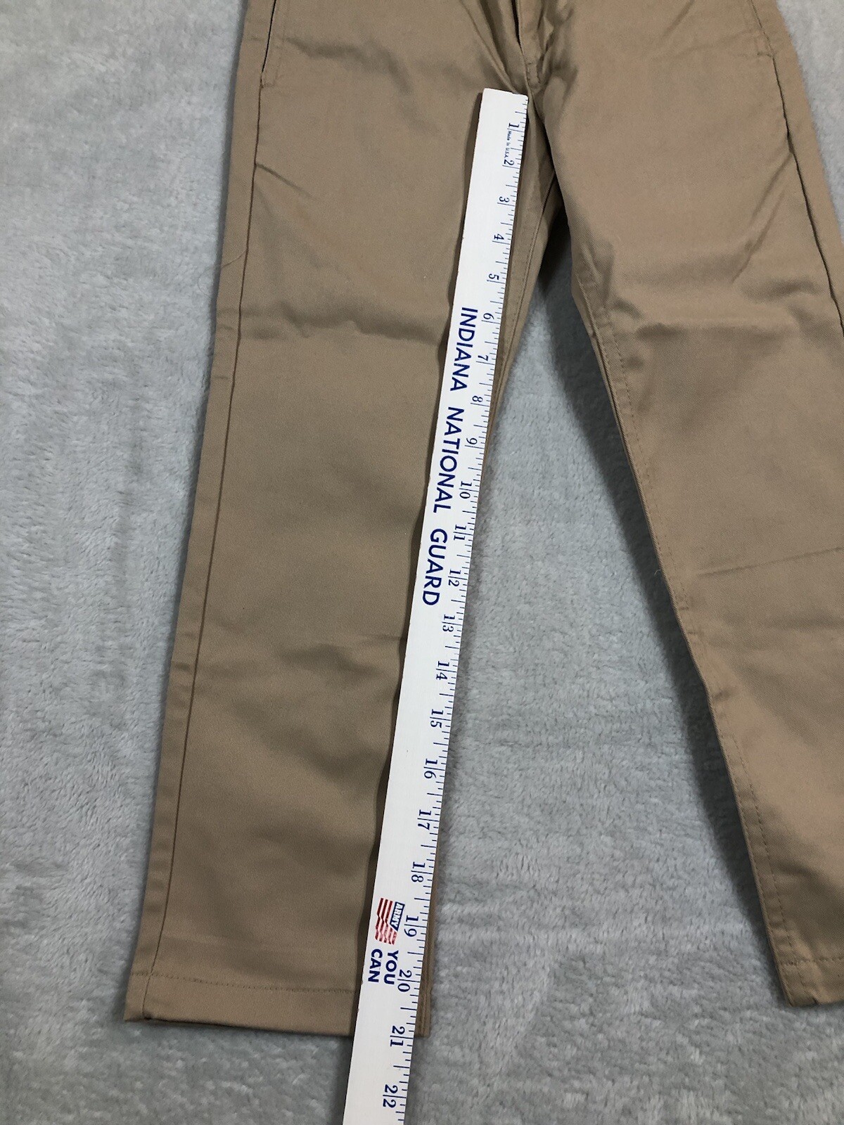 Old Navy Boys Tan Khaki Adjustable Waist Skinny Uniform Pants Size 6 Slacks NWT Old Navy - фотография #9
